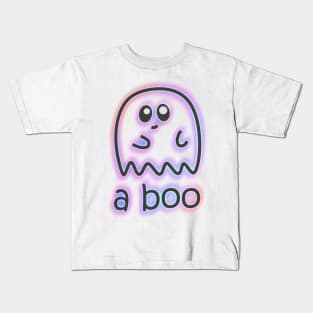 A Boo Ghost Design Kids T-Shirt